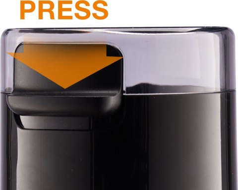 Gorenje | Coffee Grinder | SMK150SB | 150 W | Coffee beans capacity 45 g | Lid safety switch | Black Gorenje | Coffee Grinder | SMK150SB | 150 W | Coffee beans capacity 45 g | Lid safety switch | Black