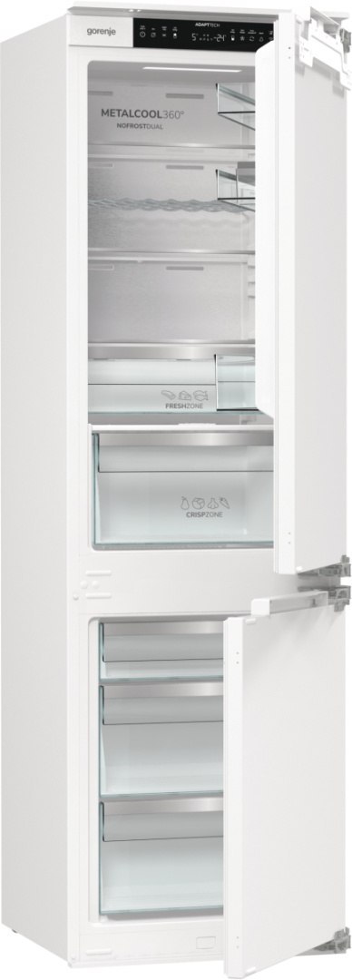 Gorenje Refrigerator | NRKI517E82WF | Energy efficiency class E | Built-in | Combi | Height 177.2 cm | No Frost system | Fridge Gorenje Refrigerator | NRKI517E82WF | Energy efficiency class E | Built-in | Combi | Height 177.2 cm | No Frost system | Fridge