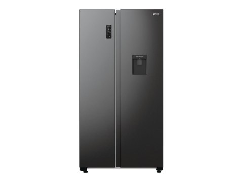 Gorenje Refrigerator | NRR9185EABXLWD | Energy efficiency class E | Free standing | Side by side | Height 178.6 cm | No Frost sy Gorenje Refrigerator | NRR9185EABXLWD | Energy efficiency class E | Free standing | Side by side | Height 178.6 cm | No Frost sy