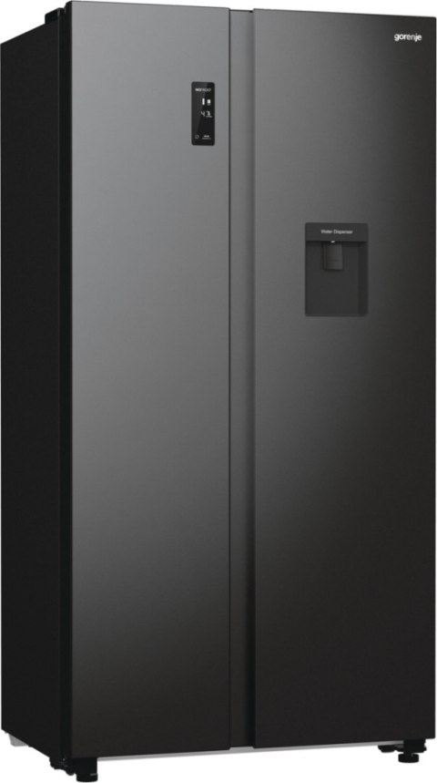 Gorenje Refrigerator | NRR9185EABXLWD | Energy efficiency class E | Free standing | Side by side | Height 178.6 cm | No Frost sy Gorenje Refrigerator | NRR9185EABXLWD | Energy efficiency class E | Free standing | Side by side | Height 178.6 cm | No Frost sy