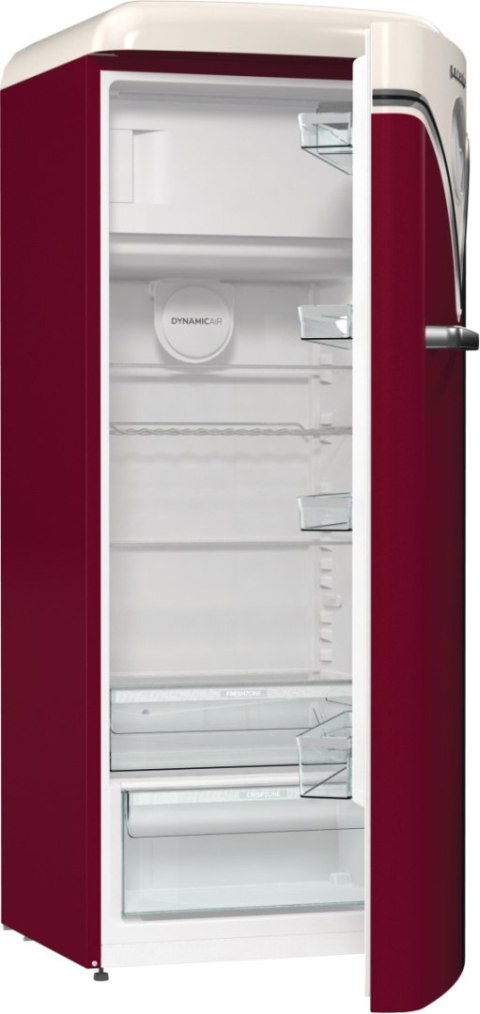Gorenje Retro Refrigerator | OBRB615DR | Energy efficiency class D | Free standing | Larder | Height 152.5 cm | Fridge net capac Gorenje Retro Refrigerator | OBRB615DR | Energy efficiency class D | Free standing | Larder | Height 152.5 cm | Fridge net capac