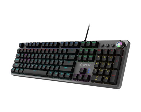 MSI FORGE GK310 | Gaming keyboard | Wired | US | Red Switches MSI FORGE GK310 | Gaming keyboard | Wired | US | Red Switches