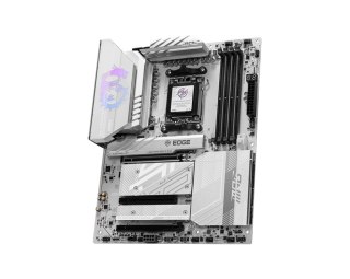 MSI MPG B850 EDGE TI WIFI | Processor family AMD | Processor socket AM5 | DDR5 | Supported hard disk drive interfaces SATA, M.2
