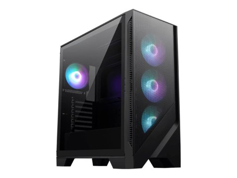 MSI PC Case | MAG FORGE 321R AIRFLOW | Side window | Black | Mid-Tower | Power supply included No | ATX MSI PC Case | MAG FORGE 321R AIRFLOW | Side window | Black | Mid-Tower | Power supply included No | ATX