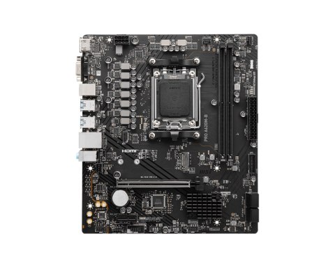 MSI PRO A620M-B | Gniazdo procesora Socket AM5 | Typ chipsetu AMD A620 | Obsługiwana technologia pamięci RAM DDR5 SDRAM MSI PRO A620M-B | Gniazdo procesora Socket AM5 | Typ chipsetu AMD A620 | Obsługiwana technologia pamięci RAM DDR5 SDRAM