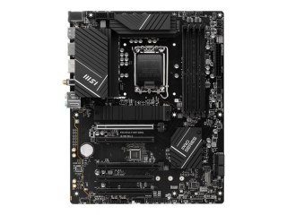 MSI | PRO B760-P WIFI DDR4 | Gniazdo procesora LGA1700 | Typ chipsetu Intel B760 | Obsługiwana technologia pamięci RAM DDR4 SDRA