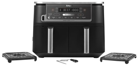 NINJA | Airfryer | AF451EU Foodi MAX Dual Zone | Moc 2470 W | Pojemność 9,5 l | Czarny NINJA | Airfryer | AF451EU Foodi MAX Dual Zone | Moc 2470 W | Pojemność 9,5 l | Czarny