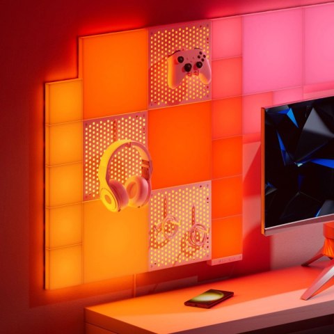 Nanoleaf Blocks Small Squares Add-On Kit (4 Panels)|16M+ colours Nanoleaf Blocks Small Squares Add-On Kit (4 Panels)|16M+ colours