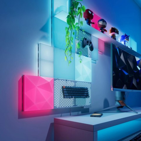 Nanoleaf Blocks Textured Big Squares Add-On Kit (2 Panels)|16M+ colours Nanoleaf Blocks Textured Big Squares Add-On Kit (2 Panels)|16M+ colours
