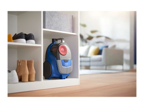 Odkurzacz Philips | XB2123/09 | Bezworkowy | Moc 850 W | Pojemność na kurz 1,3 l | Ciemnoniebieski/Brzoskwiniowy Odkurzacz Philips | XB2123/09 | Bezworkowy | Moc 850 W | Pojemność na kurz 1,3 l | Ciemnoniebieski/Brzoskwiniowy