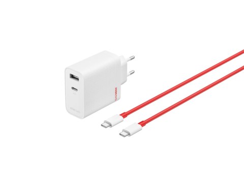 OnePlus 80W Power Adapter Type-C + Type-A) OnePlus 80W Power Adapter Type-C + Type-A)
