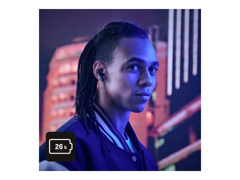 Panasonic RB-M600BE-K Wireless Headphones, Black | Panasonic Panasonic RB-M600BE-K Wireless Headphones, Black | Panasonic