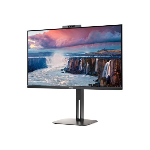 AOC USB-C Monitor with Webcam 24V5CW/BK 23.8 " IPS FHD 16:9 1 ms 300 cd/m² Black HDMI ports quantity 2 75 Hz AOC USB-C Monitor with Webcam 24V5CW/BK 23.8 " IPS FHD 16:9 1 ms 300 cd/m² Black HDMI ports quantity 2 75 Hz