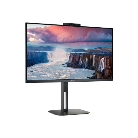 AOC USB-C Monitor with Webcam 24V5CW/BK 23.8 " IPS FHD 16:9 1 ms 300 cd/m² Black HDMI ports quantity 2 75 Hz AOC USB-C Monitor with Webcam 24V5CW/BK 23.8 " IPS FHD 16:9 1 ms 300 cd/m² Black HDMI ports quantity 2 75 Hz