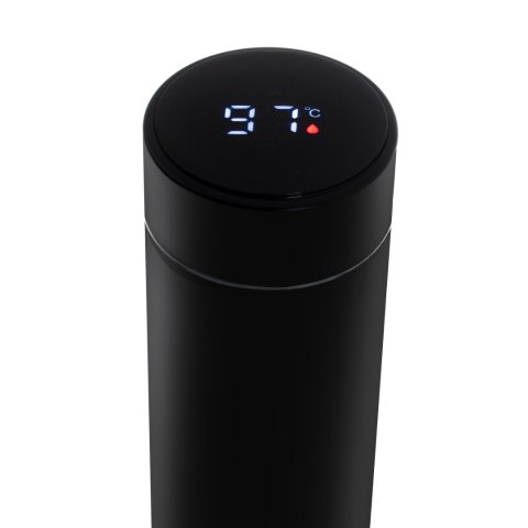 Adler | Thermal Flask | CR 4507bk | Pojemność 0.473 L | Materiał stal nierdzewna/silikon | Czarny Adler | Thermal Flask | CR 4507bk | Pojemność 0.473 L | Materiał stal nierdzewna/silikon | Czarny