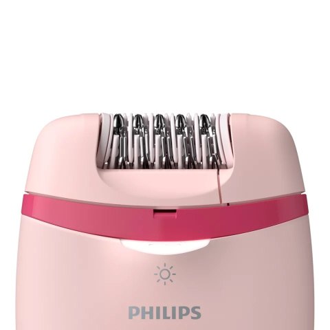 Philips | Corded Compact Epilator | BRE285/00 Satinelle Essential | White/Pink Philips | Corded Compact Epilator | BRE285/00 Satinelle Essential | White/Pink