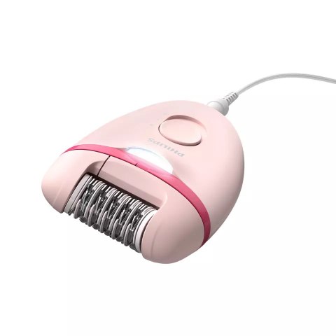 Philips | Corded Compact Epilator | BRE285/00 Satinelle Essential | White/Pink Philips | Corded Compact Epilator | BRE285/00 Satinelle Essential | White/Pink