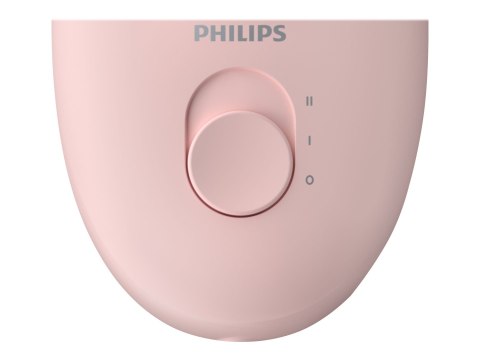 Philips | Corded Compact Epilator | BRE285/00 Satinelle Essential | White/Pink Philips | Corded Compact Epilator | BRE285/00 Satinelle Essential | White/Pink