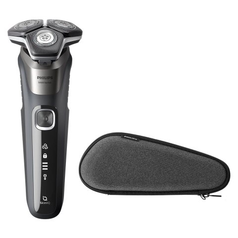 Philips | Shaver | S5887/30 | Operating time (max) 60 min | Wet & Dry | Lithium Ion | Charcoal Gray Philips | Shaver | S5887/30 | Operating time (max) 60 min | Wet & Dry | Lithium Ion | Charcoal Gray