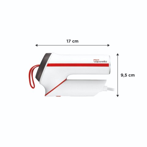 Polti Steamer | PLEU0272 Vaporella Vertical Styler GSM50R | Handheld | 800 W | 0.085 L | 16 g/min | White/Red Polti Steamer | PLEU0272 Vaporella Vertical Styler GSM50R | Handheld | 800 W | 0.085 L | 16 g/min | White/Red