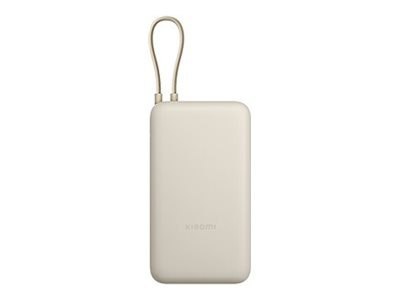 Power Bank Xiaomi 33W (zintegrowany kabel) | 20000 mAh | Kabel USB-C/USB-C/USB-A | Tan Power Bank Xiaomi 33W (zintegrowany kabel) | 20000 mAh | Kabel USB-C/USB-C/USB-A | Tan