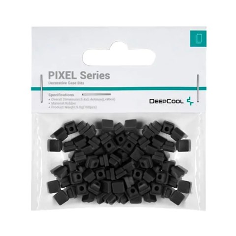 Seria Deepcool PIXEL - dekoracyjne końcówki do szafek systemowych | 0,54 cm x 0,54 cm x 0,4 cm | 9,8 g Seria Deepcool PIXEL - dekoracyjne końcówki do szafek systemowych | 0,54 cm x 0,54 cm x 0,4 cm | 9,8 g