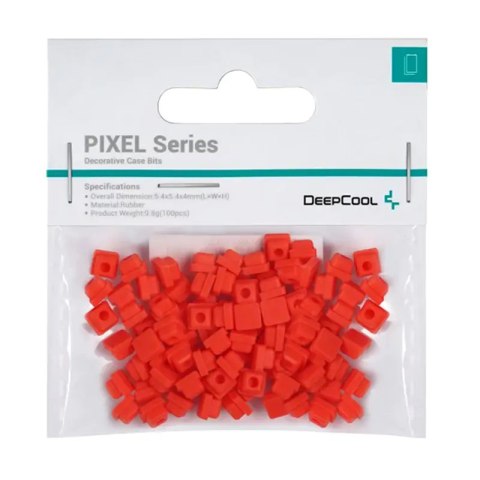 Seria Deepcool PIXEL - dekoracyjne końcówki do szafek systemowych | 0,54 cm x 0,54 cm x 0,4 cm | 9,8 g Seria Deepcool PIXEL - dekoracyjne końcówki do szafek systemowych | 0,54 cm x 0,54 cm x 0,4 cm | 9,8 g