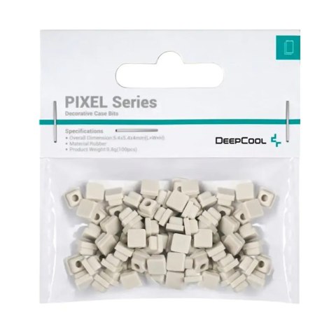 Seria Deepcool PIXEL - dekoracyjne końcówki do szafek systemowych | 0,54 cm x 0,54 cm x 0,4 cm | 9,8 g Seria Deepcool PIXEL - dekoracyjne końcówki do szafek systemowych | 0,54 cm x 0,54 cm x 0,4 cm | 9,8 g
