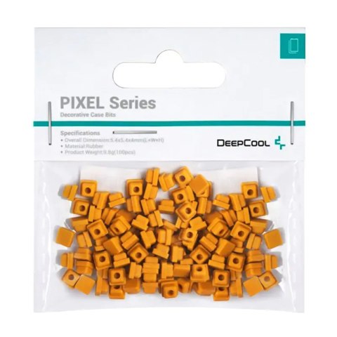 Seria Deepcool PIXEL - dekoracyjne końcówki do szafek systemowych | 0,54 cm x 0,54 cm x 0,4 cm | 9,8 g Seria Deepcool PIXEL - dekoracyjne końcówki do szafek systemowych | 0,54 cm x 0,54 cm x 0,4 cm | 9,8 g