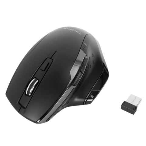 Targus Anti Microbial Ergonomic BlueTrace Mouse, Black | Targus Targus Anti Microbial Ergonomic BlueTrace Mouse, Black | Targus