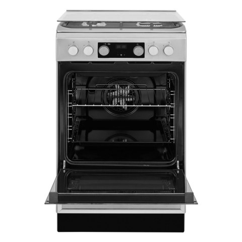 Whirlpool Cooker | WS5G8CHX/E/1 | Hob type Gas | Oven type Electric | Stainless steel | Width 50 cm | LED | Depth 60 cm | 60 L Whirlpool Cooker | WS5G8CHX/E/1 | Hob type Gas | Oven type Electric | Stainless steel | Width 50 cm | LED | Depth 60 cm | 60 L