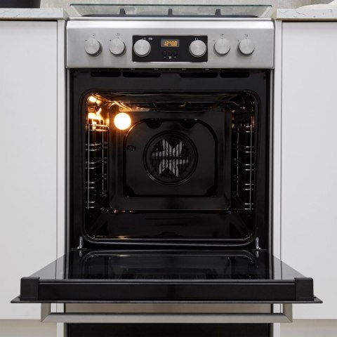 Whirlpool Cooker | WS5G8CHX/E/1 | Hob type Gas | Oven type Electric | Stainless steel | Width 50 cm | LED | Depth 60 cm | 60 L Whirlpool Cooker | WS5G8CHX/E/1 | Hob type Gas | Oven type Electric | Stainless steel | Width 50 cm | LED | Depth 60 cm | 60 L