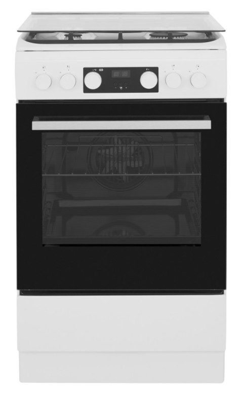 Whirlpool Cooker | WS5G8CHW/E/1 | Hob type Gas | Oven type Electric | White | Width 50 cm | LED | Depth 60 cm | 60 L Whirlpool Cooker | WS5G8CHW/E/1 | Hob type Gas | Oven type Electric | White | Width 50 cm | LED | Depth 60 cm | 60 L