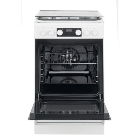 Whirlpool Cooker | WS5G8CHW/E/1 | Hob type Gas | Oven type Electric | White | Width 50 cm | LED | Depth 60 cm | 60 L Whirlpool Cooker | WS5G8CHW/E/1 | Hob type Gas | Oven type Electric | White | Width 50 cm | LED | Depth 60 cm | 60 L