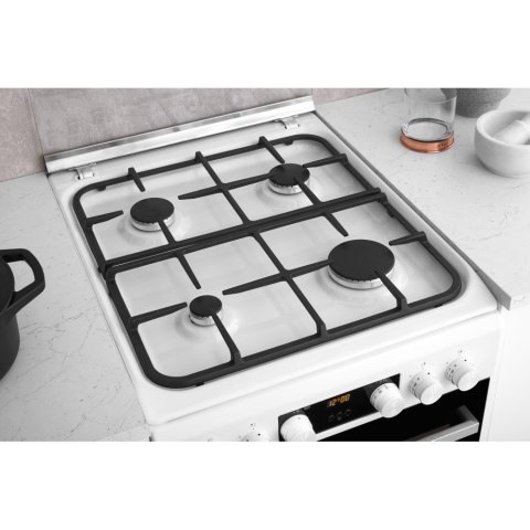 Whirlpool Cooker | WS5G8CHW/E/1 | Hob type Gas | Oven type Electric | White | Width 50 cm | LED | Depth 60 cm | 60 L Whirlpool Cooker | WS5G8CHW/E/1 | Hob type Gas | Oven type Electric | White | Width 50 cm | LED | Depth 60 cm | 60 L