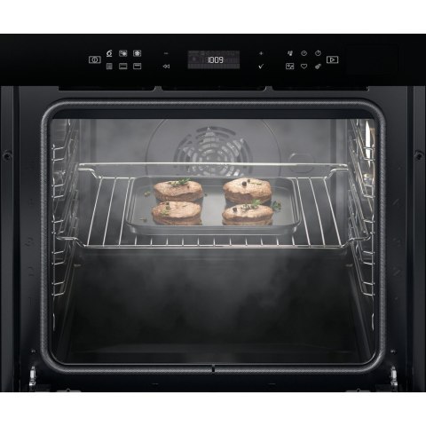 Whirlpool Oven | W6 OS4 4S2 H BL | 73 L | Electric | Hydrolytic | Electronic | Steam function | Convection | Height 59.5 cm | Wi Whirlpool Oven | W6 OS4 4S2 H BL | 73 L | Electric | Hydrolytic | Electronic | Steam function | Convection | Height 59.5 cm | Wi