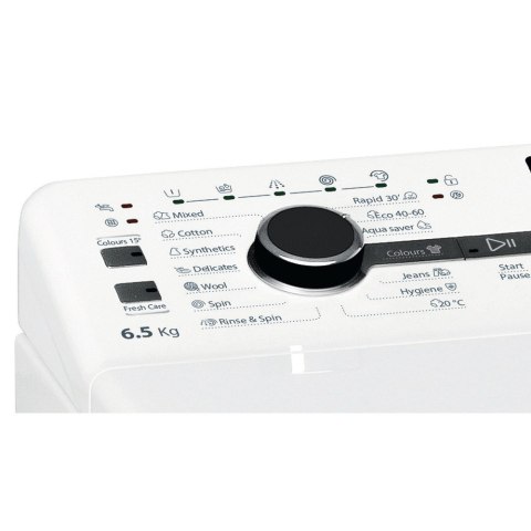 Whirlpool Washing Machine | TDLRB 65242BS EU/N | Energy efficiency class C | Top loading | Washing capacity 6.5 kg | 1200 RPM | Whirlpool Washing Machine | TDLRB 65242BS EU/N | Energy efficiency class C | Top loading | Washing capacity 6.5 kg | 1200 RPM |