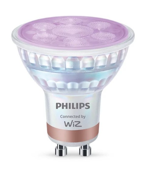 WiZ Philips Smart WiFi Spot PAR16 GU10 4,7W 36° 345Lm RGB, opakowanie 3szt | WiZ WiZ Philips Smart WiFi Spot PAR16 GU10 4,7W 36° 345Lm RGB, opakowanie 3szt | WiZ