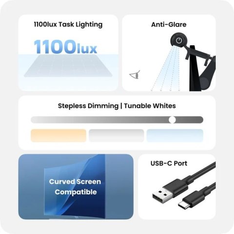Yeelight Pura Monitor Light Bar Lite | YLBGD-0111 | 5 W Yeelight Pura Monitor Light Bar Lite | YLBGD-0111 | 5 W