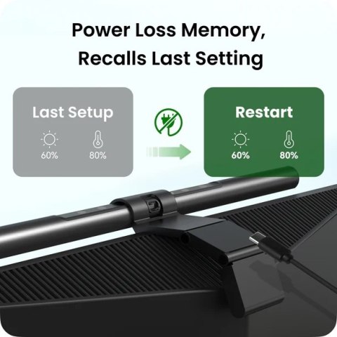 Yeelight Pura Monitor Light Bar | YLBGD-0109 | 5 W Yeelight Pura Monitor Light Bar | YLBGD-0109 | 5 W