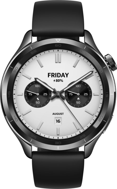 Xiaomi Watch S4 | Smart watch | GPS (satellite) | AMOLED | 1.43" | Waterproof | Black Xiaomi Watch S4 | Smart watch | GPS (satellite) | AMOLED | 1.43" | Waterproof | Black