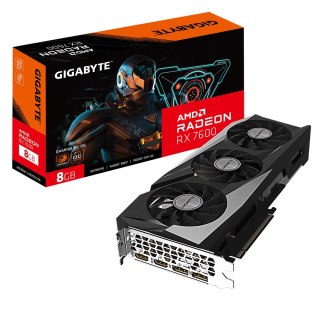 Gigabyte Radeon RX 7600 GAMING OC 8G | AMD | 8 GB | Radeon RX 7600 | GDDR6 | HDMI ports quantity 2 | PCI-E 4.0