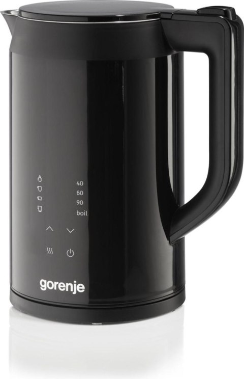 Gorenje Kettle | K17DWDII | Electric | 2200 W | 1.7 L | Stainless Steel | 360° rotational base | Black Gorenje Kettle | K17DWDII | Electric | 2200 W | 1.7 L | Stainless Steel | 360° rotational base | Black