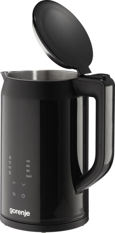 Gorenje Kettle | K17DWDII | Electric | 2200 W | 1.7 L | Stainless Steel | 360° rotational base | Black Gorenje Kettle | K17DWDII | Electric | 2200 W | 1.7 L | Stainless Steel | 360° rotational base | Black
