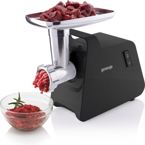 Gorenje Meat grinder | MG2001SB | Black/Stainless Steel | 2000 W | Number of speeds 1 | Throughput (kg/min) 2.6 Gorenje Meat grinder | MG2001SB | Black/Stainless Steel | 2000 W | Number of speeds 1 | Throughput (kg/min) 2.6