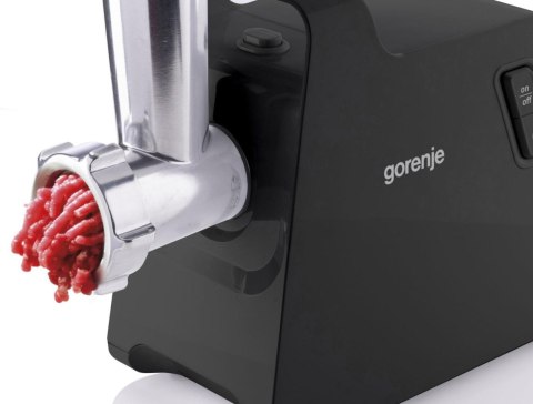 Gorenje Meat grinder | MG2001SB | Black/Stainless Steel | 2000 W | Number of speeds 1 | Throughput (kg/min) 2.6 Gorenje Meat grinder | MG2001SB | Black/Stainless Steel | 2000 W | Number of speeds 1 | Throughput (kg/min) 2.6