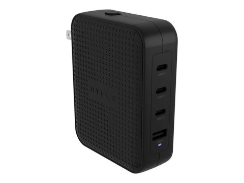 Hyper HyperJuice 145W USB-C GaN Travel Charger with 4 Ports - Black Hyper HyperJuice 145W USB-C GaN Travel Charger with 4 Ports - Black