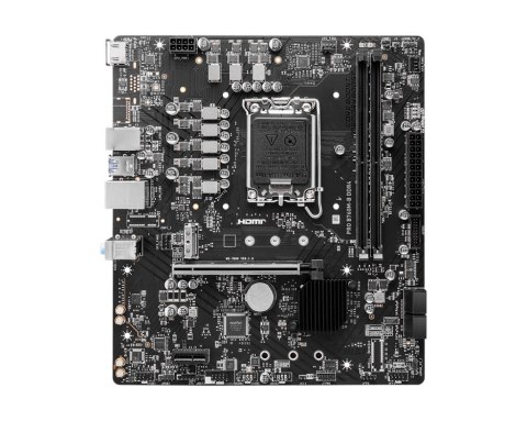 MSI PRO B760M-B DDR4 | Processor family Intel | Processor socket LGA1700 | DDR4 | Supported hard disk drive interfaces SATA, M.2 MSI PRO B760M-B DDR4 | Processor family Intel | Processor socket LGA1700 | DDR4 | Supported hard disk drive interfaces SATA, M.2