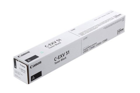 Oryginalny Toner Black Canon ADV iR-C5535, iR-C5540, iR-C5550, iR-C5560 (C-EXV51BK, CEXV51BK, 0481C002) Oryginalny Toner Black Canon ADV iR-C5535, iR-C5540, iR-C5550, iR-C5560 (C-EXV51BK, CEXV51BK, 0481C002)