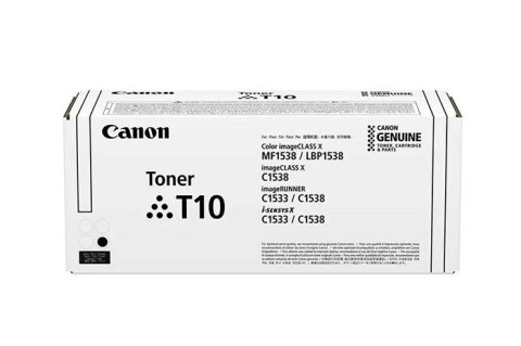 Oryginalny Toner Black Canon i-SENSYS X C1533, C1538 (T10BK, 4566C001) Oryginalny Toner Black Canon i-SENSYS X C1533, C1538 (T10BK, 4566C001)